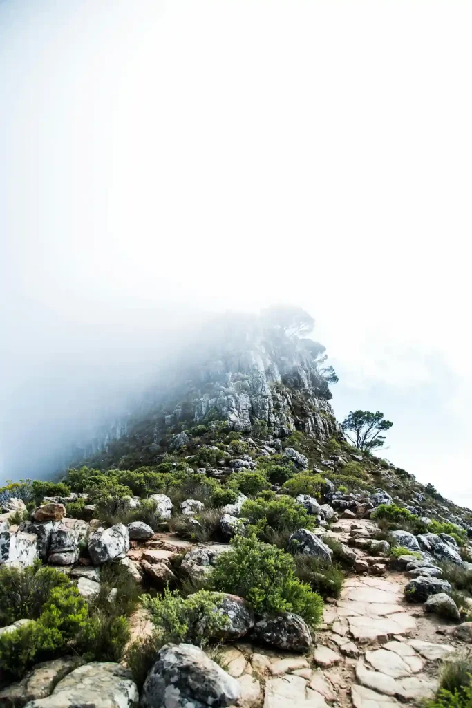 Mist Over a Mountain - Cape Town Weather