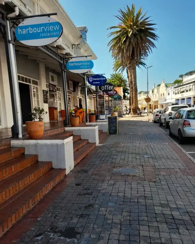 Street in Simon's Town, Cape Town