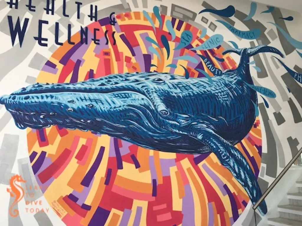 Whale Wall Art - Muizenberg Beach Cape Town 