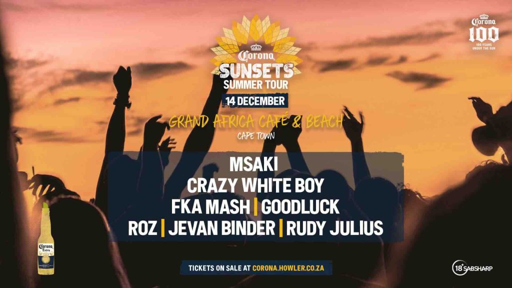 Corona Sunsets Summer Tour 2025 – Grand Africa Café & Beach