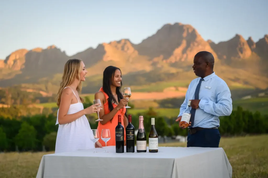 Wine Tasting in the Vineyard