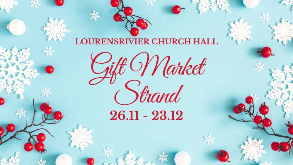 Gift Market Strand - December in Cape Town
