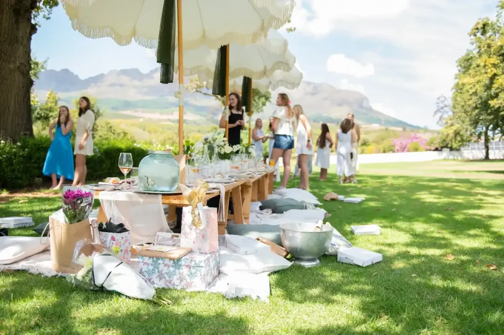 Picnic Birthday Celebration - Webersburg Stellenbosch 