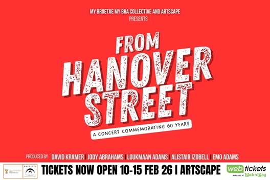 From Hanover Street – A Concert Commemorating 60 Years - What's on in Cape Town in February