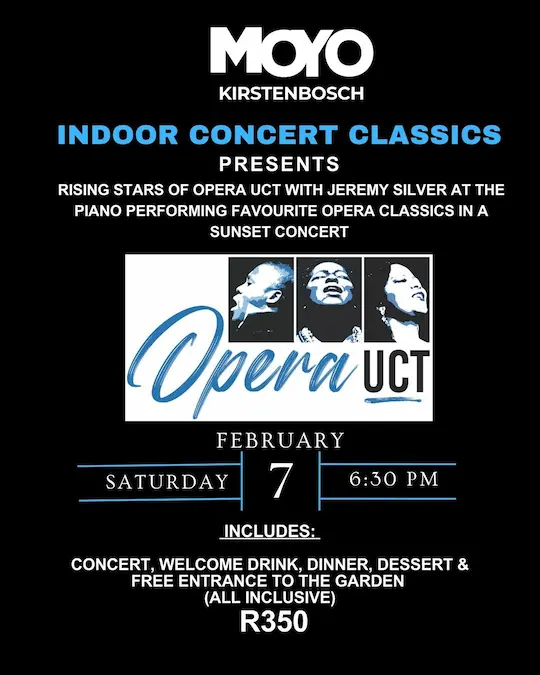 MOYO Kirstenbosch Indoor Concert Classics - Jeremy Silver