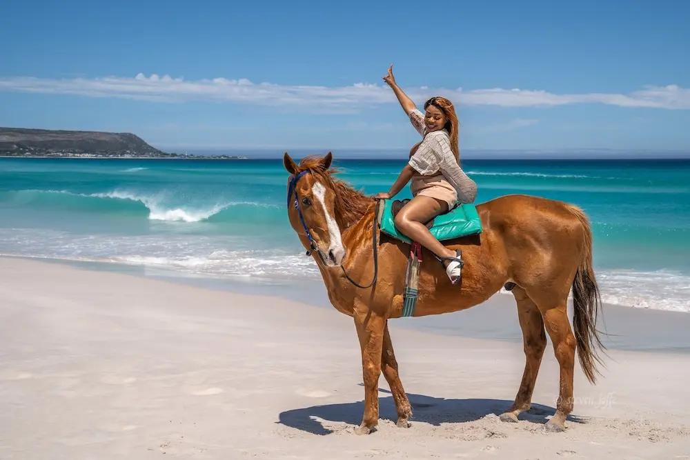 Beach Horse Rides - Valentine's Day Cape Town