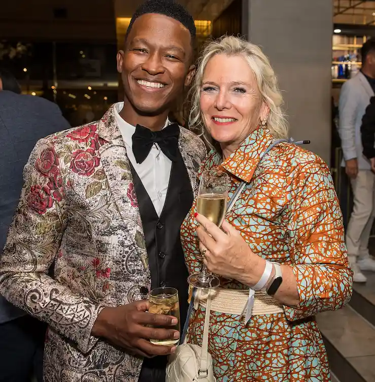 Host Katlego Maboe & Barbara