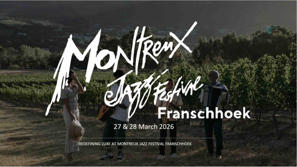 Montreux Jazz Festival Franschhoek - What's on in Cape Town in March 2026