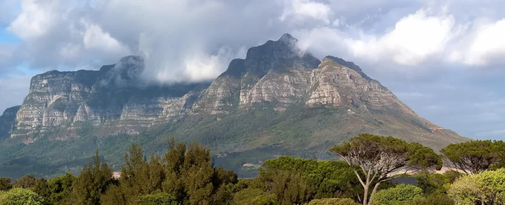 Mountain and Clouds - Devil's Peak Cape Town