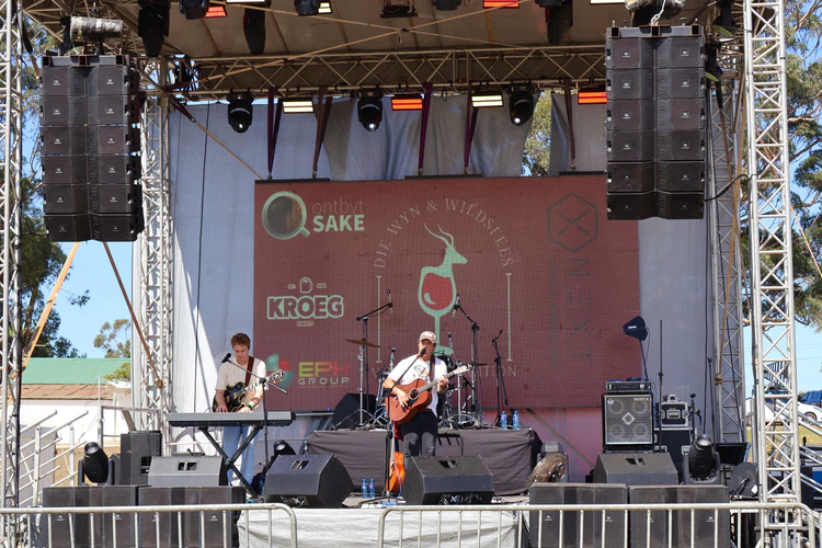 Music Stage at the Wine & Wild Festival - Cape Town