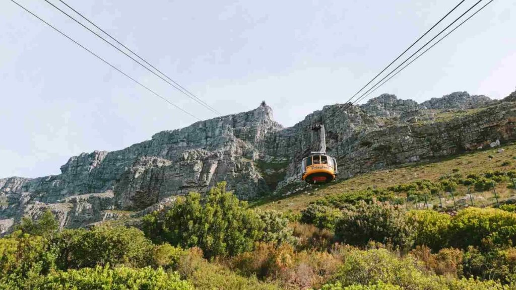 Cable Car at Table Mountain